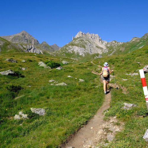 Hiking in Ticino, Switzerland. Beauty in the Swiss Alps.